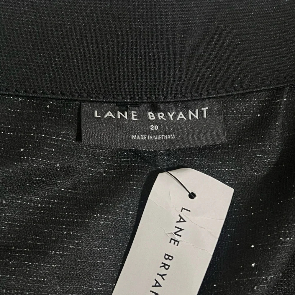 🖤New Lane Bryant Knit Tweed Metallic Thread Mini Skirt🖤 - Picture 8 of 8